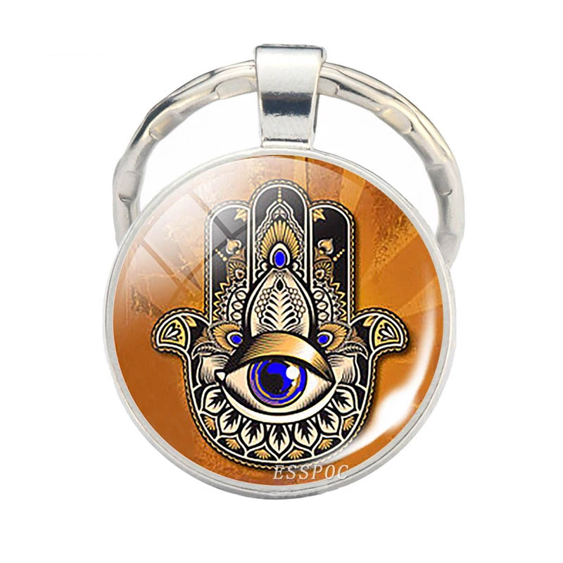 Hamsa брелок в виде руки индийская Будда подвеска Ганеша духовные украшения