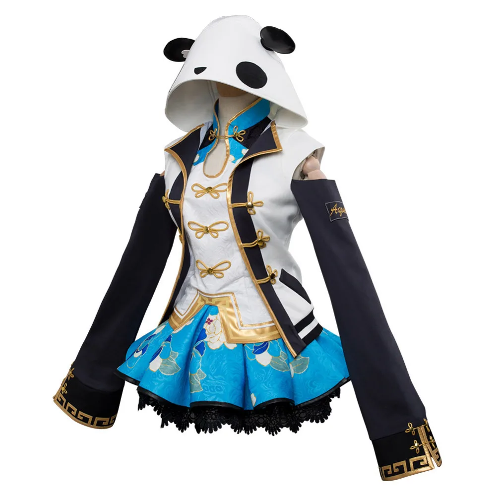 Tsushima Yoshiko Косплэй костюм обувь в стиле аниме Живая Любовь Ёсико Цусима Cheongsam