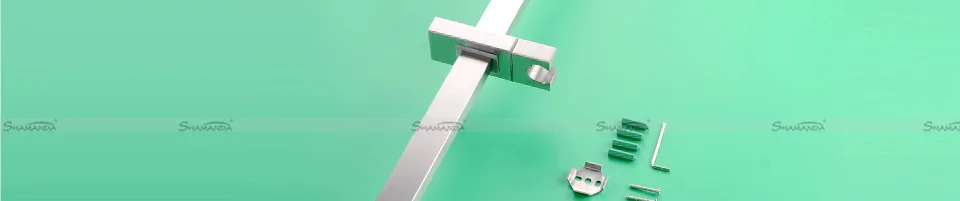 Новинка SUS304 нержавеющая сталь утолщаются никель Регулируемый подъемный раздвижной бар с держателем для душа квадратный/круглый стиль