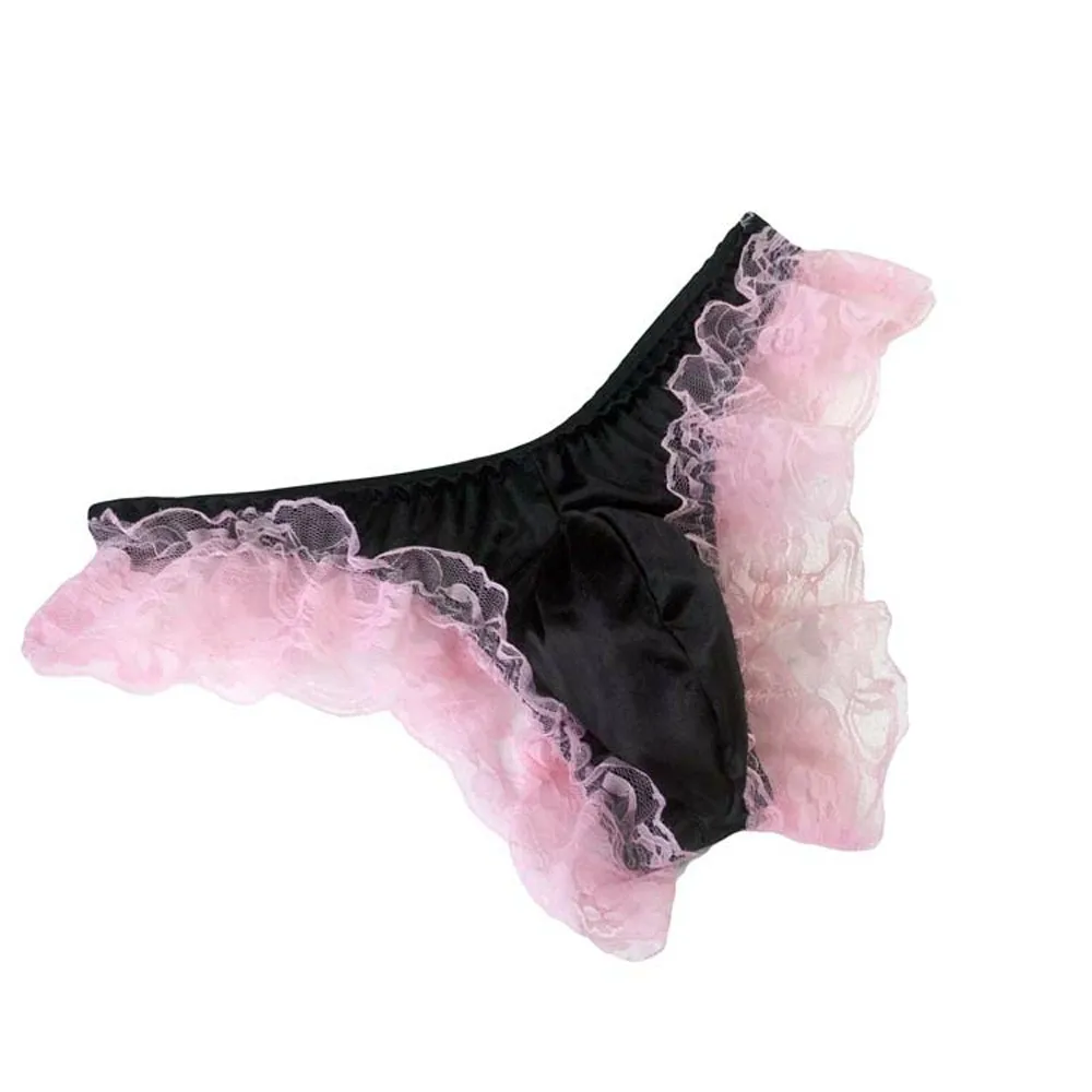 Низкая посадка мужское сексуальное нижнее белье крутой принт большие стринги и s