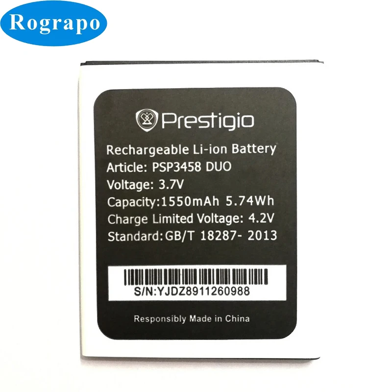Новый Сменный аккумулятор 1550 мАч PSP3458 DUO для Prestigio Wize O3 OX3 N3 PSP3459 PSP3468 мобильный