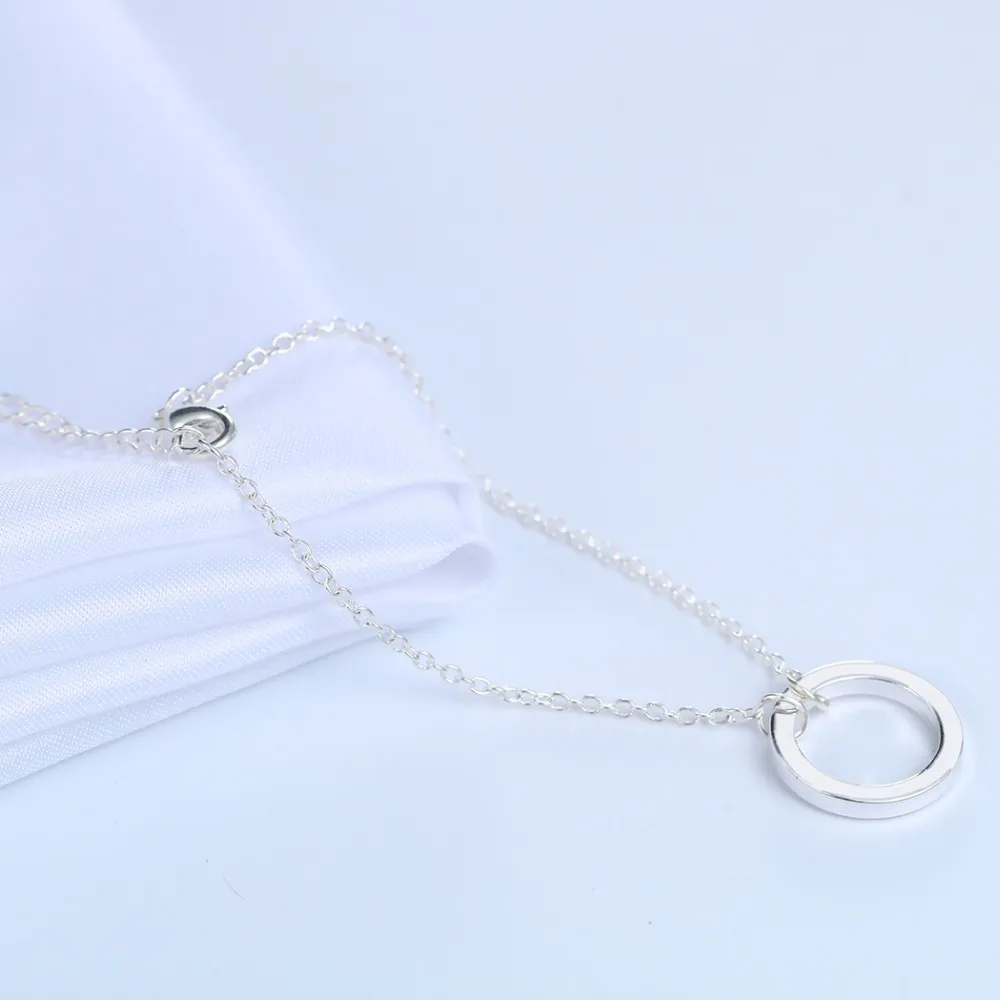 Chandler European And American Trade Jewelry Retro Fashion Simple Metal Circle Bracelet &amp Bangle Link Chain Bracelete Feminino |