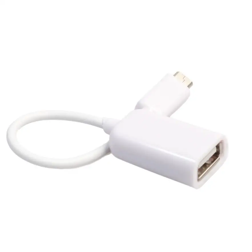 2018 Лидер продаж USB 2 0 A Женский к Micro B Мужской Кабель адаптер Host Mode OTG