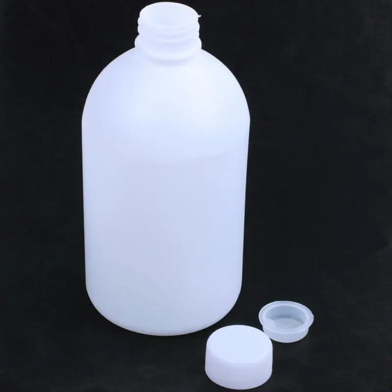 White Chemicals Laboratory Storage Flat Bottom Bottle 500 ml | Канцтовары для офиса и дома