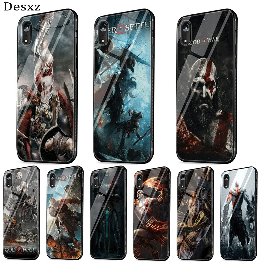 Мобильный телефон Ca11 Pro Max Cover для iPhone X XS XR 6 6S 7 8 Plus 5 5S 11 God Of War 30 Shell