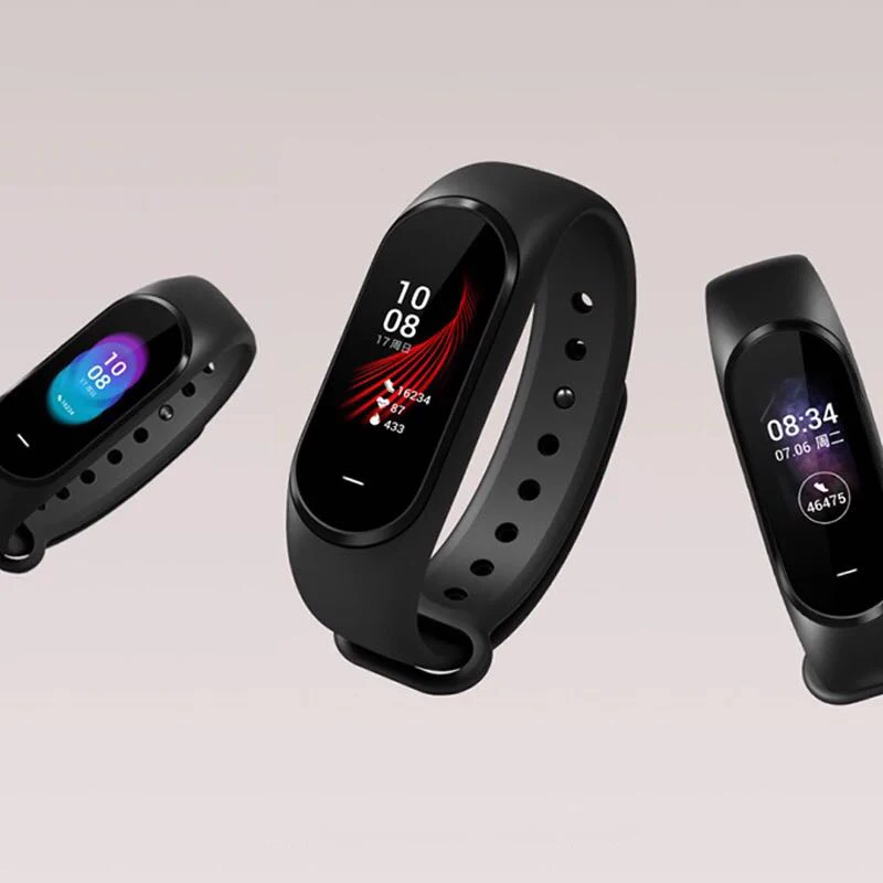 В наличии Xiaomi Hey Plus Smartband 0 95 дюймов AMOLED цветной экран встроенный