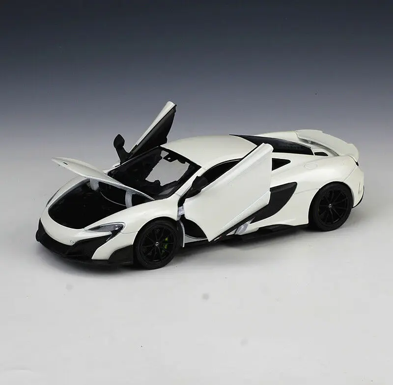 Welly 1:24 Mclaren 675LT литье под давлением модель спортивный гоночный автомобиль