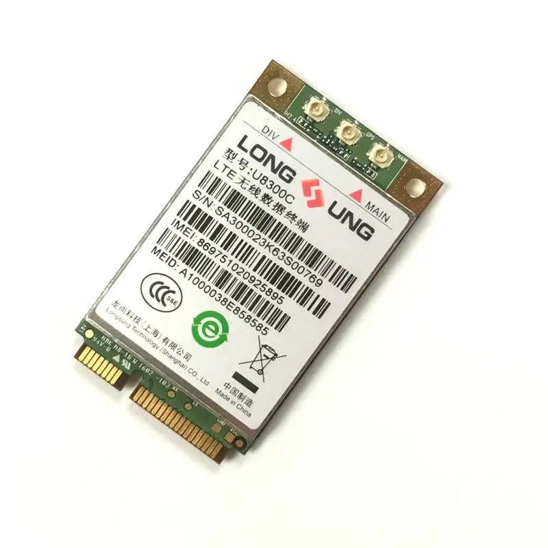 U8300c LTE WCDMA td scdma 3G 4G mini PCIe поддержка GPS оригинальный беспроводной модуль|lte 3g|module