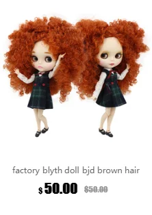 Фабрика blyth кукла 1/6 bjd кукла с одеждой обувь или новое лицо голая кукла 1/6 30 см