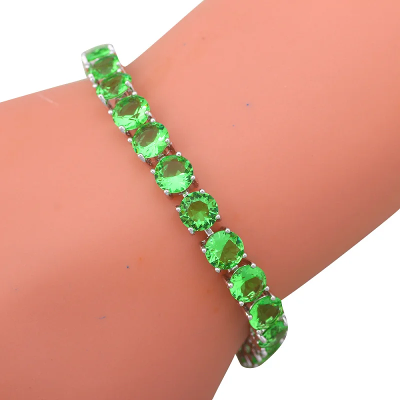 Ayowei Дизайн Прекрасная подвеска браслеты бренд Серебряный заполненный ААА