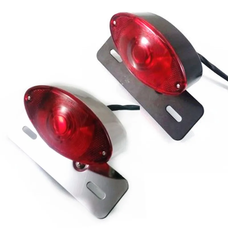 

Motorcycle Tail Brake Light Signal License Plate Bracket For Yamaha Suzuki Kawasaki Honda Harley Cruiser Bobber Chopper ATV