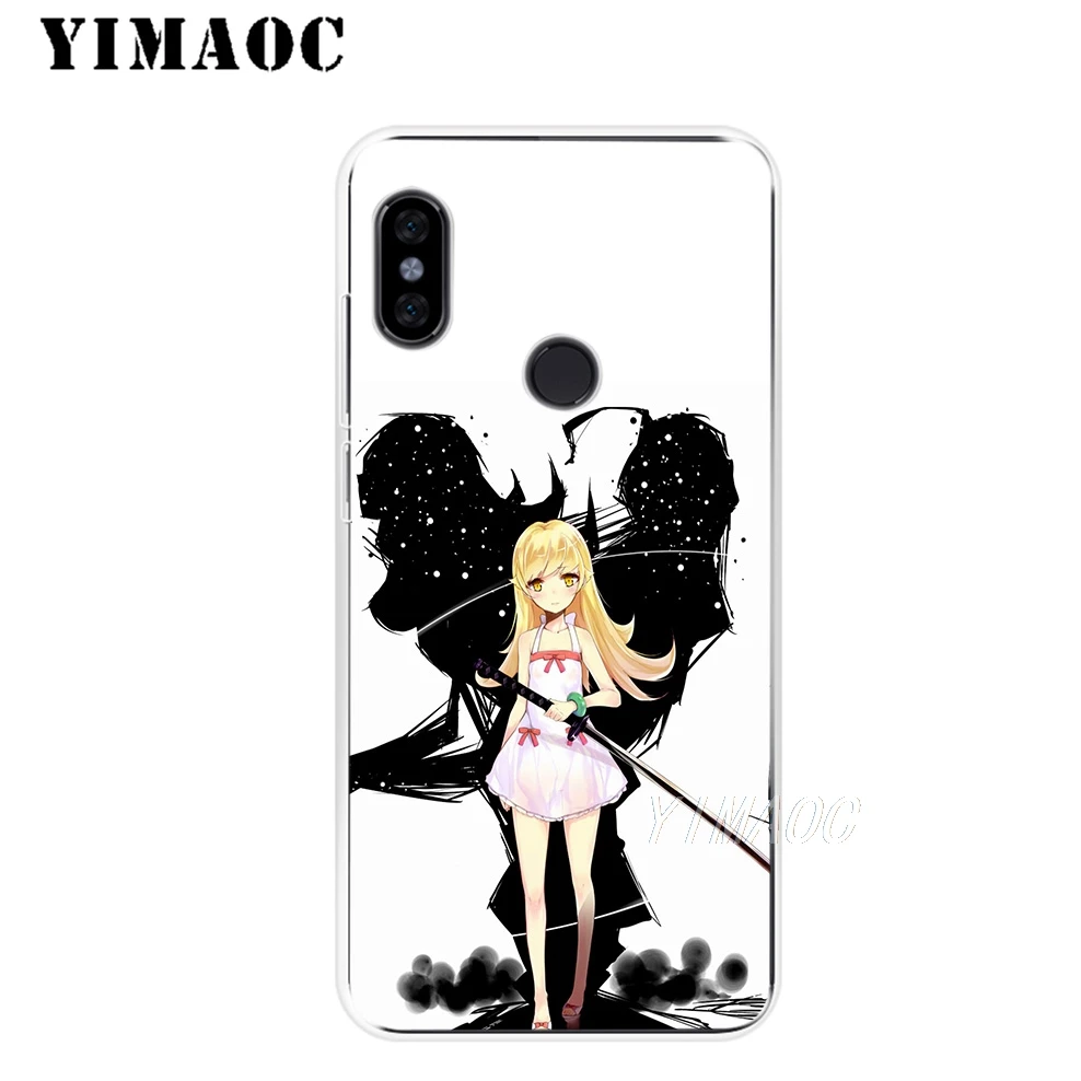 YIMAOC Owarimonogatari Anime Soft Silicone Case for Xiaomi Mi 9 8 SE 6 6X 5X Mix 2S A2 Lite MiA1 POCOPHONE F1 MAX 3 |
