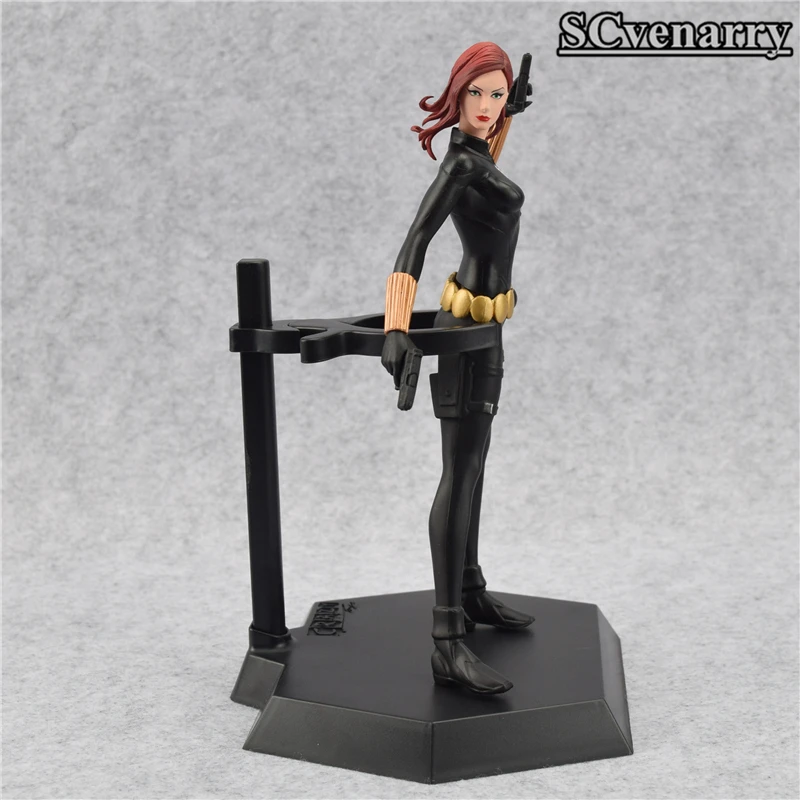 Фильм Мстители 2 супергерой Возраст Альтрона Железный человек черная Widow ПВХ