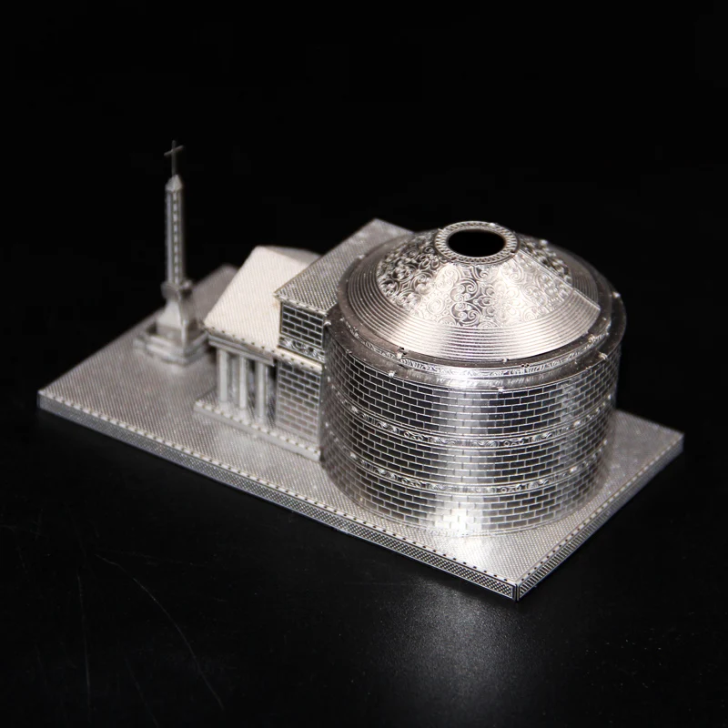 Металлическая модель сборки из нержавеющей стали DIY 3D стереоскопическая мозаика