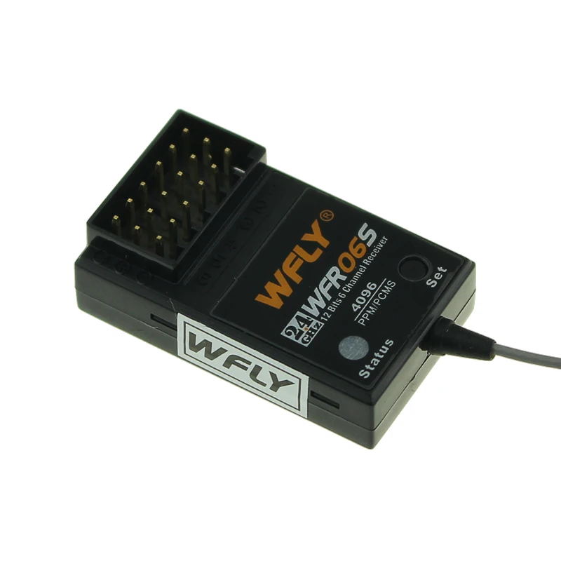 2,4G WFLY приемник WFR04S WFR06S WFR07S WFR09S WBUS RF201S RF207S PPM/PCMS для дистанционного управления для радиоуправляемого дрона