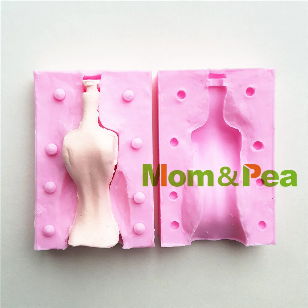 Mom &amp Pea MPA1659 женская форма для тела силиконовая украшения торта помадка 3D пищевых