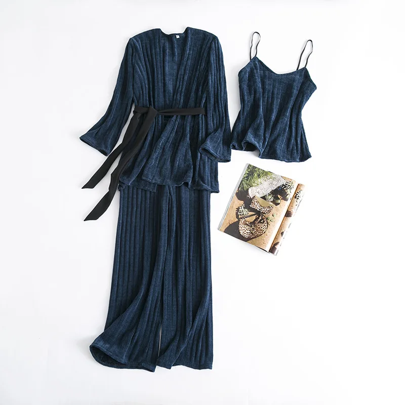 

Fdfklak spring autumn new pink pijama sexy pajamas sleepwear velvet home suit pyjamas women pyjama long sleeve Tracksut Q1528