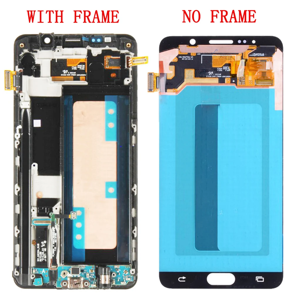 TFT ЖК-дисплей для SAMSUNG Galaxy Note 5 Note5 Дисплей Touch N920A N9200 SM-N920 N920C планшета Ассамблеи Экран протектор