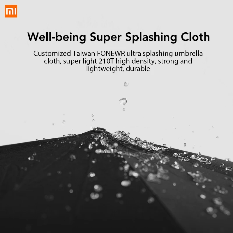 Автоматическая чаша Xiaomi Mijia Um brella для солнечных и дождливых дней алюминиевый