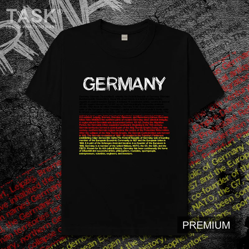 Немецкая y Deutschland немецкая Мужская футболка DEU Новые Топы одежда с короткими