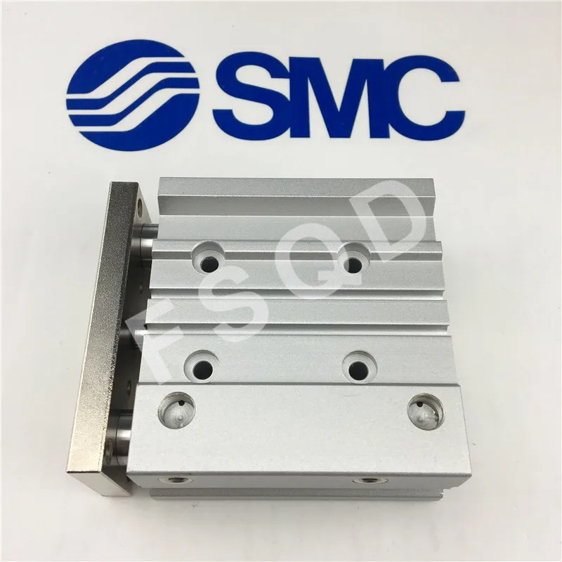 MGPM25-30 MGPM25-40 MGPM25-50 SMC компактный направляющий цилиндр тонкий трехосевой цилиндр с цилиндрическим стержнем MGPM серия