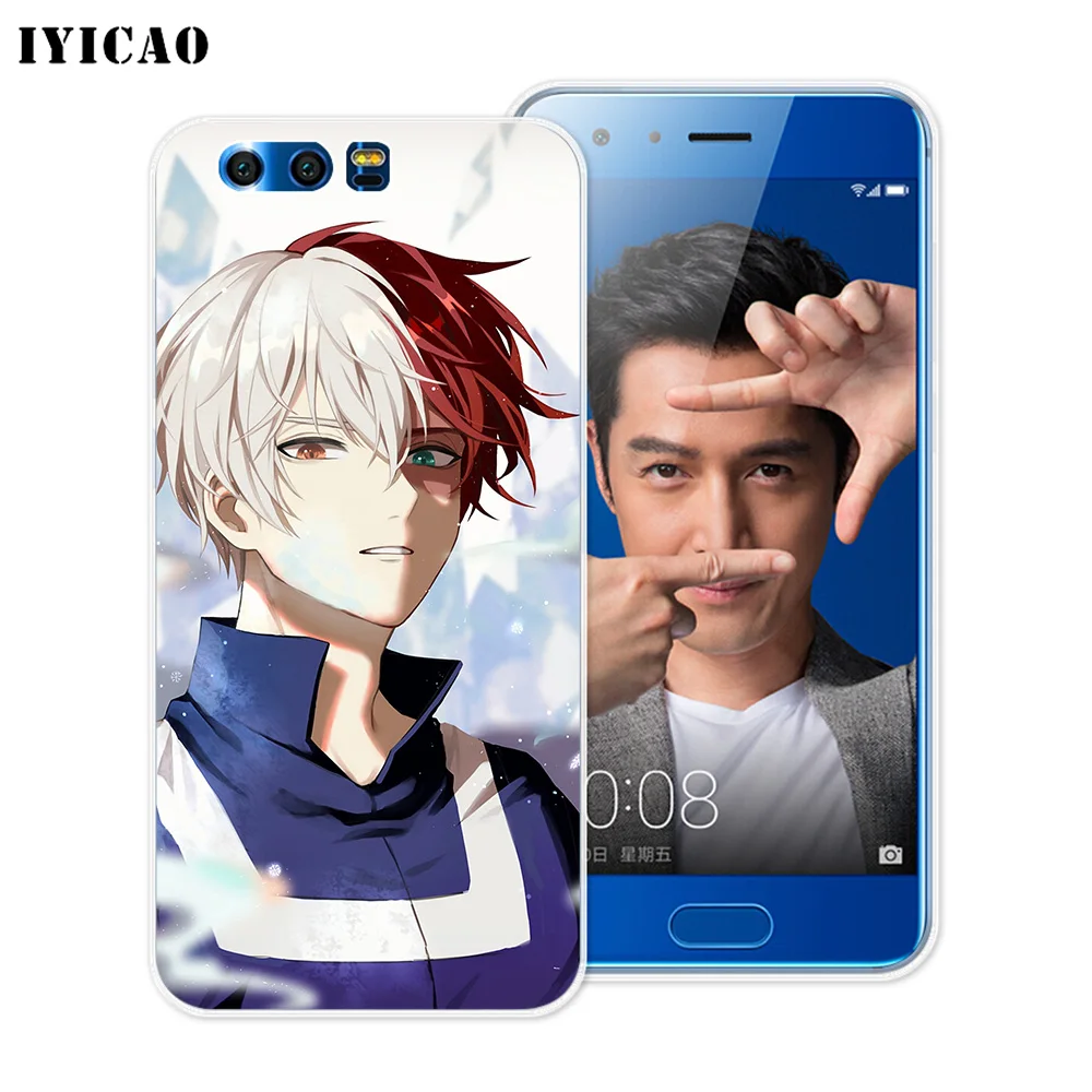 IYICAO My Hero academic мультяшный Мягкий силиконовый чехол для Huawei Y9 Y7 Y6 Prime 2018 Honor 8C 8X 8 9 10 Lite