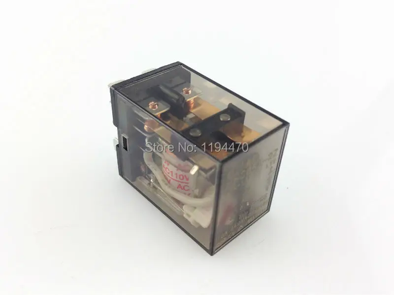 5 шт./лот HHC68A 2Z AC 110 В катушка реле мощности DPDT 8 контактов HH62P LY2 JQX 13F 10A 240VAC/28VDC|relay