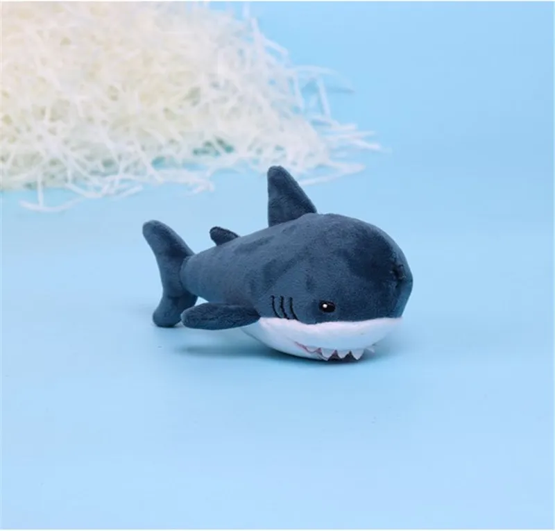 Кулоны для ключей с плюшевой подвеской в виде акулы 15 см мягкая игрушечная кукла
