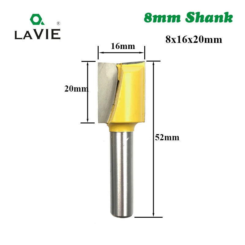 LAVIE 8 мм хвостовик нижнее сверло для очистки древесины прямая фреза чистая фрезы