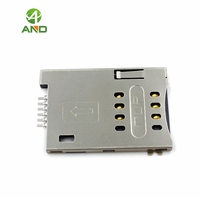 Push Тип держатель sim-карты гнездо | Электронные компоненты и принадлежности