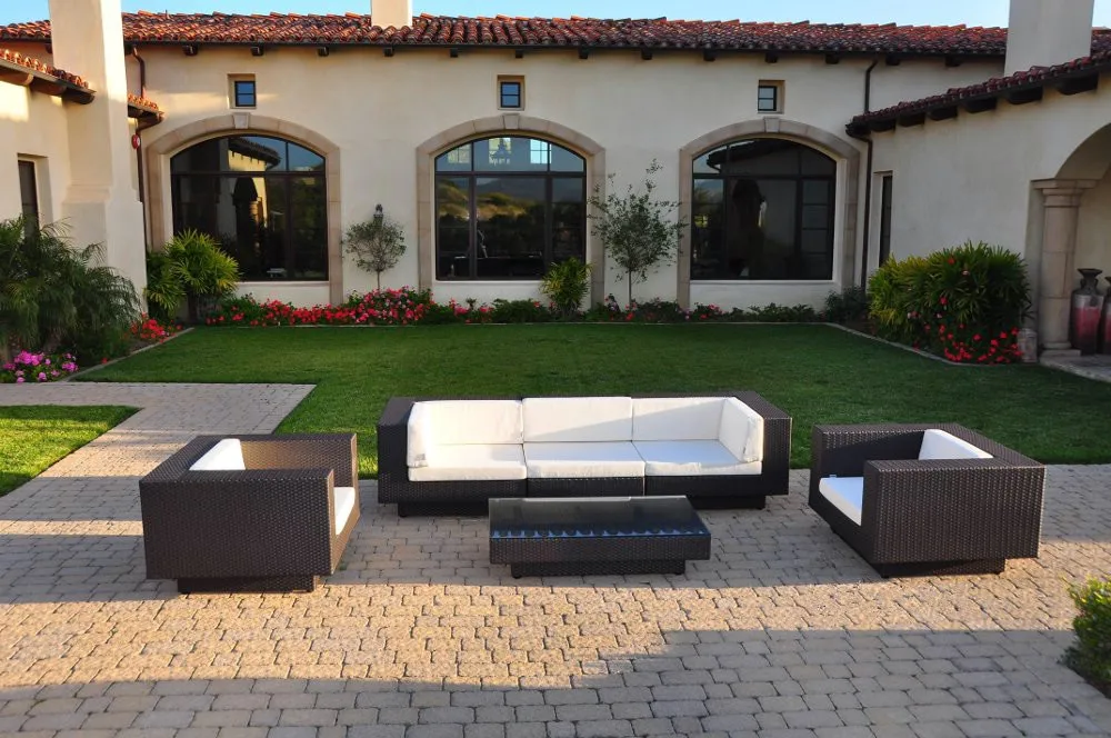 Hot Sale rattan garden furniture outdoor sofa sets modern couches for sale | Мебель