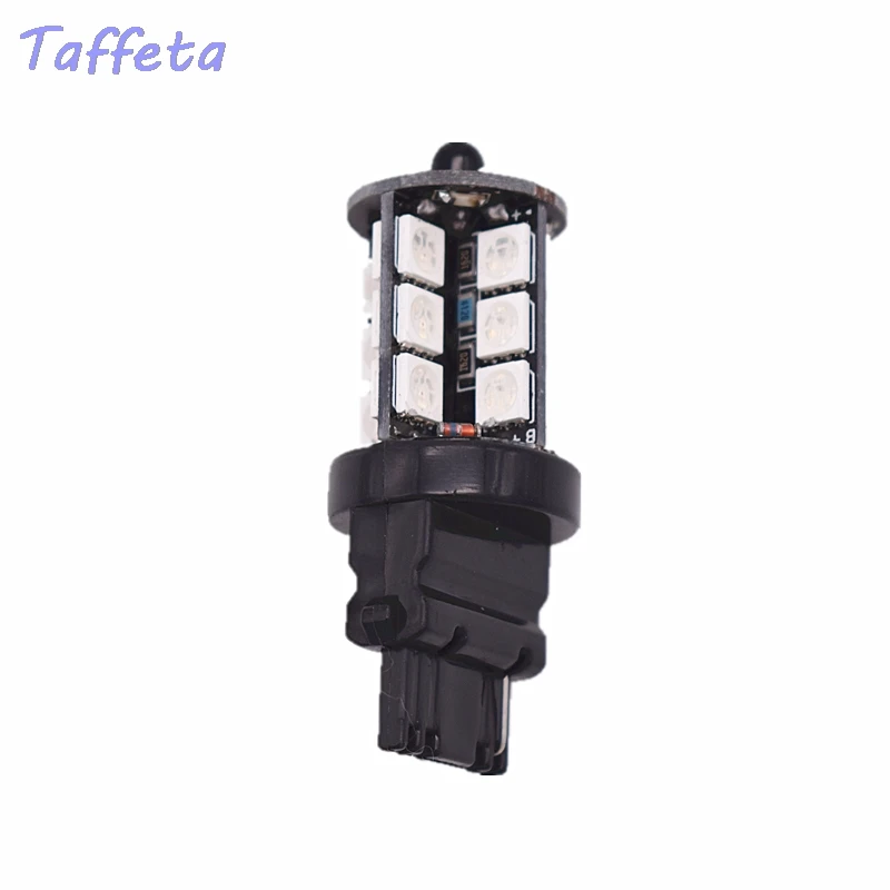 2 шт. светодиодные лампы RGB 1156 BA15S P21W t20 7440 T25 3156 27SMD 5050|Сигнальная лампа| |