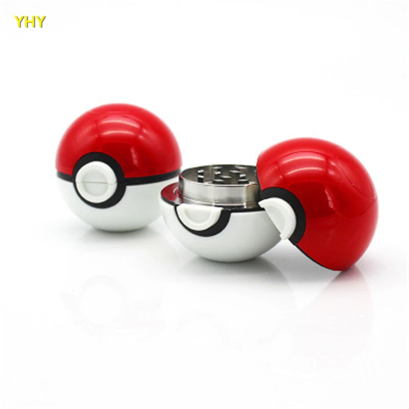 Бесплатная доставка Последние Pokeball шлифовальные машины 55 мм травы цинковый