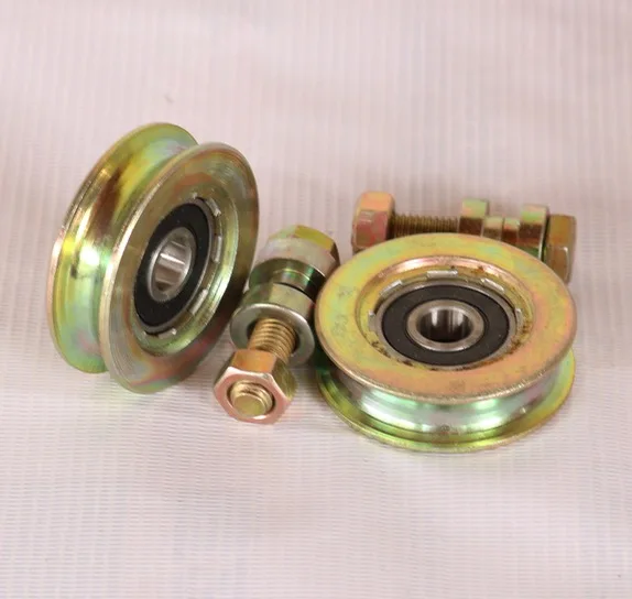2 шт./лот 58x17mm Толщина: 17 мм 5 дюйма U тип подшипника приводной ременный шкив|pulley