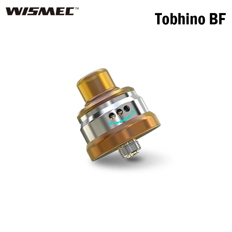Оригинал Wismec Tobhino BF RDA с предварительно изготовленным Clapton катушка 0.18ohm подходит