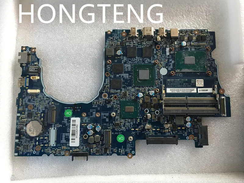 

Original NKN170RD1000 FOR Hasee Ares Z6 Motherboard 6-77-N170RD10-D02A Test OK