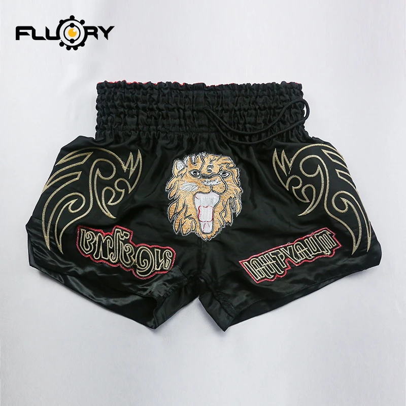 Шорты Fluory muay thai боксерские шорты для ММА взрослых и детей 2019 новый стиль