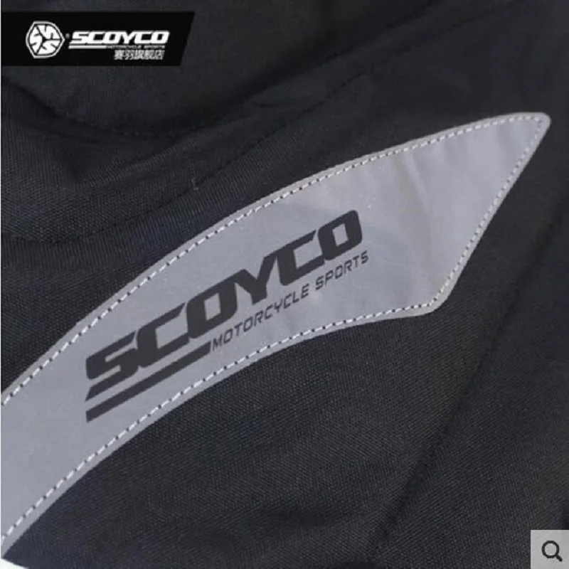 Защитные наколенники SCOYCO для мотоцикла зимние теплые и ветрозащитные защиты от