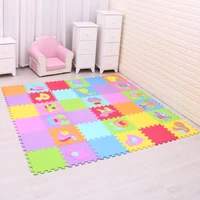mqiaoham baby eva foam play puzzle mat 9pcslot interlocking exercise tiles floor mat for kideach 30cmx30cm kids rug toddler