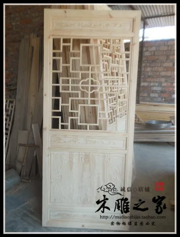 Деревянная резьба по дереву Dongyang, сделано в античном китайском стиле, двери и окна, перегородка, вход, ТВ, фоновая стена
