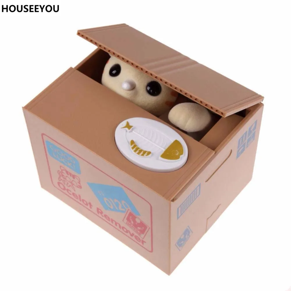 Лидер продаж копилка для денег подарки детей автомат кражи монет