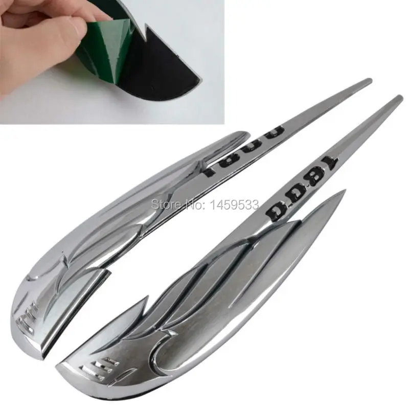 Мотоциклетная хромированная 3D эмблема топливного бака значок наклейка подходит