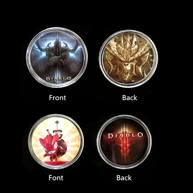 2 шт./лот Diablo 3 игровая карта NFC Монета тег Amiibo NS переключатель Ntag215 новые данные seting включают в себя элиту секретной территории Лут Гоблин