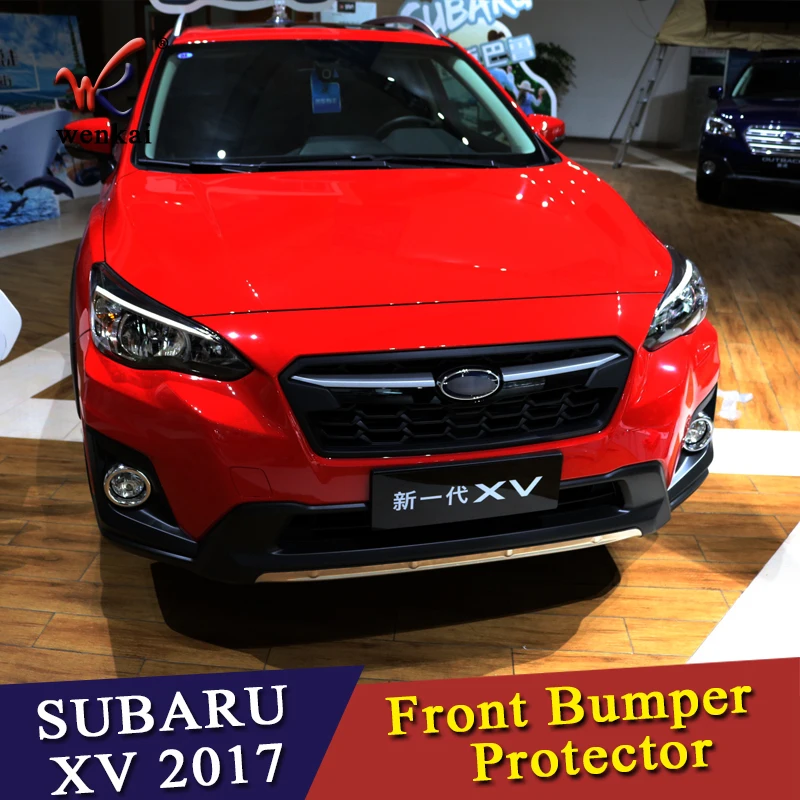 WK защитная накладка на передний бампер из нержавеющей стали для SUBARU XV GT3 GT7 2017 2018 304