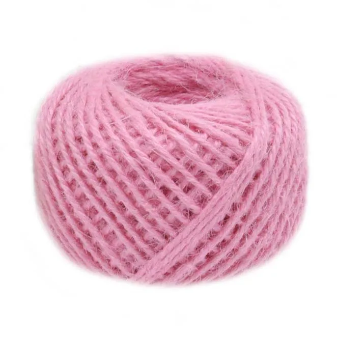 50 м витая Мешковина из натурального волокна джутовый шпагат шнур веревка ремесло