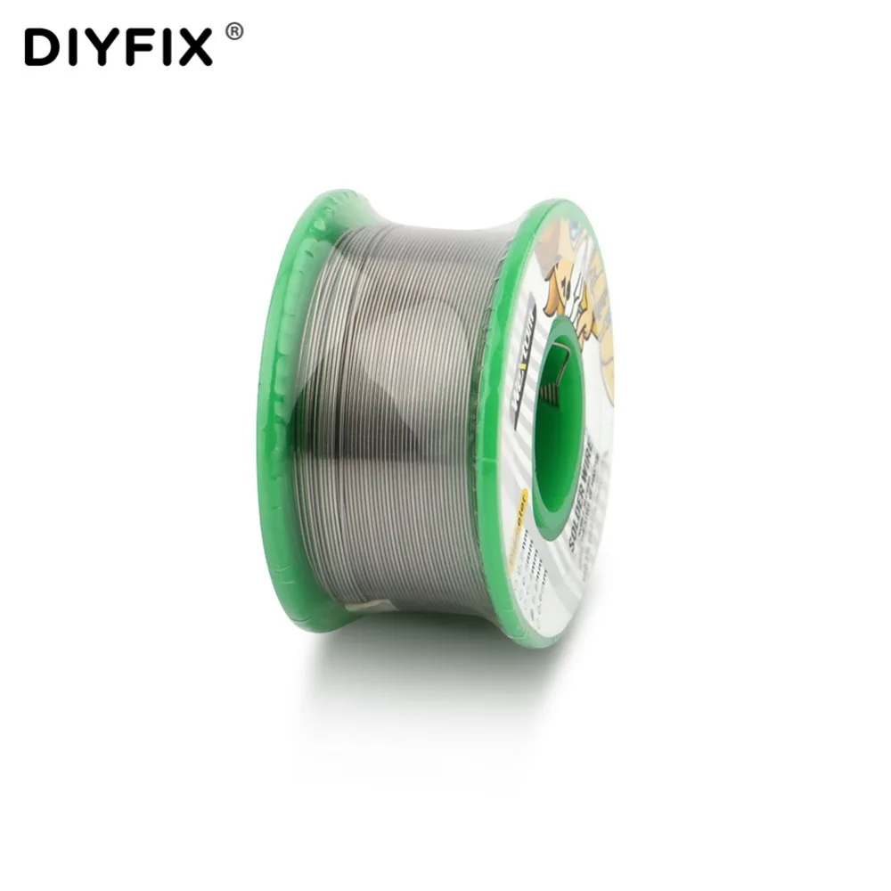 DIYFIX 1 рулон 0 5 мм 63/37 флюс 0.05% пайки провода оловянный свинцовый провод для iPhone