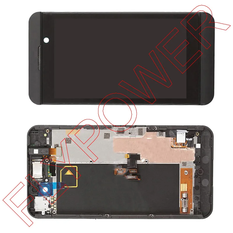 Для BlackBerry Z10 3G версия ЖК дисплей Экран Дисплей с сенсорный экран + рамка Черного