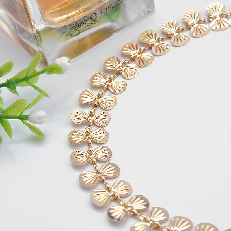Imitationgold изделия бантом necklac не выцветают Материал: медь Цвет: золото в розницу и