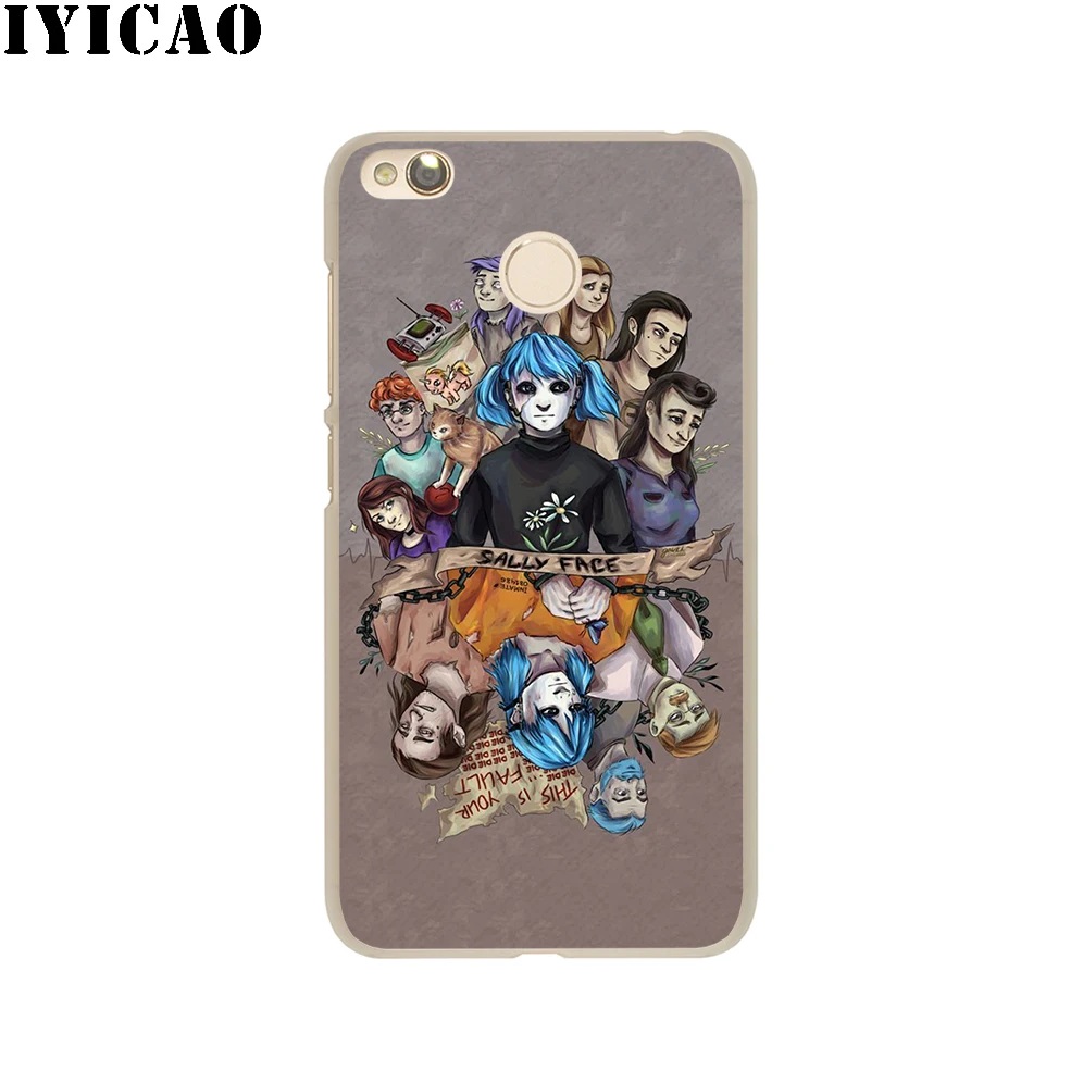 Жесткий чехол IYICAO Sally Face для Redmi 8A 6A 4A S2 Note 7 3 4 4X 6 5 Pro 5A Prime Plus Go|Чехлы-накладки| |