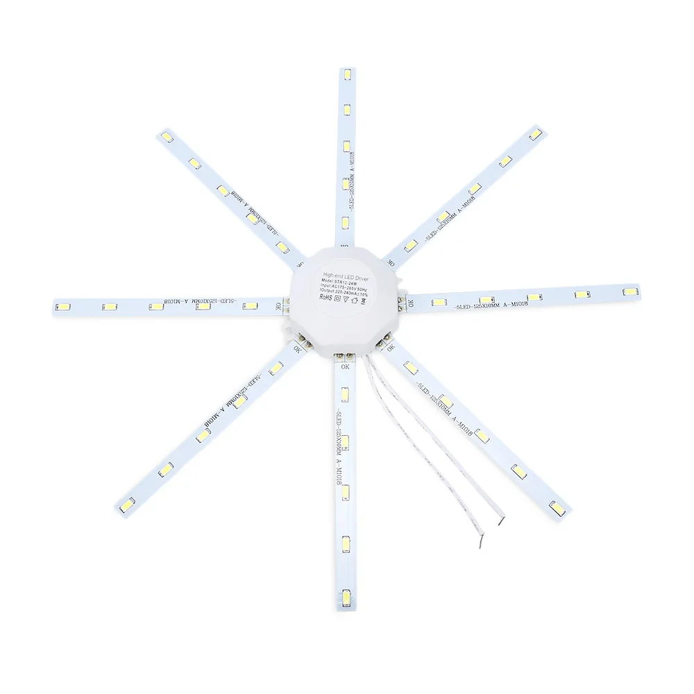 5730SMD светодиодный потолочный светильник Осьминог свет гостиная 20 Вт 1500Lm 40 s доска